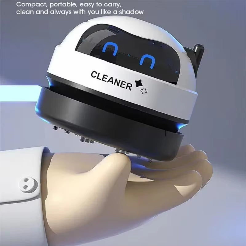 Vacuum Cleaner Desktop Mini Rechargeable Cleaner Rubber Shavings Keyboard Cleaner Portable Automatic Dust Extractor